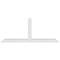 Ekena Millwork Portland Architectural Grade PVC Gable Bracket, 72"W x 30"H x 4"D x 4"F, 10/12 Pitch GBP072X30X0404POR00 - alternate 5